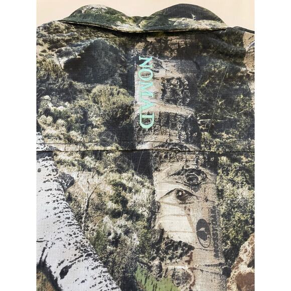 Camouflage, NWT, Ladies Nomad Mossy Oak, Long Sleeve Button Up, Small - Picture 5 of 5